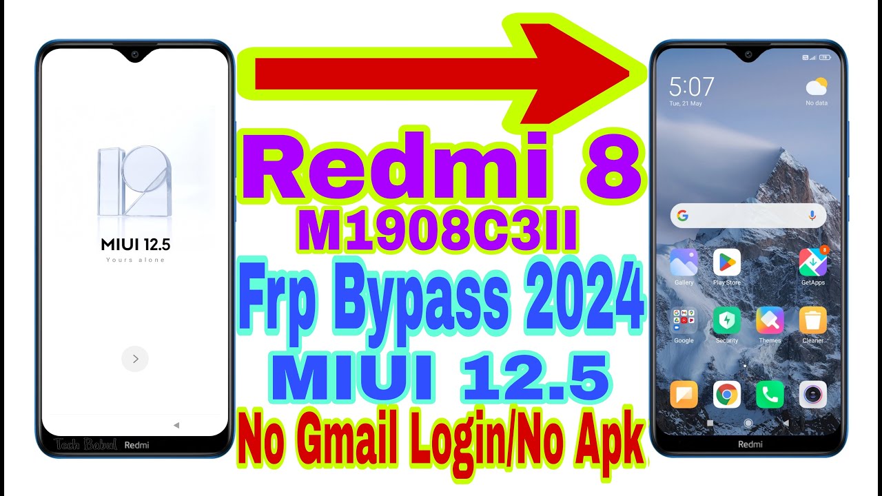 Redmi 8 MIUI 12.5 Frp Bypass | New Trick 2024 | Reset Redmi 8 MIUI 12.5 Frp Bypass | New Trick 2024 | Reset