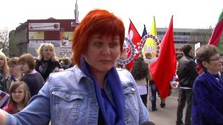 Видео Первомайская демонстрация прошла в Ессентуках от Медиахолдинг Симпэкс, Первомайская улица, Ессентуки, Россия