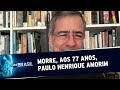 Morre, aos 77 anos, o jornalista Paulo Henrique Amorim | SBT Brasil (10/07/19)