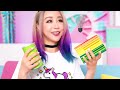 How To Sneak Candy In Class! Edible DIY School Supplies! Prank Wars!