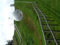 Hydro Zorbing - Going down a hill with no control