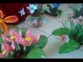 Flores garrafa pet /Dinha artesanatos
