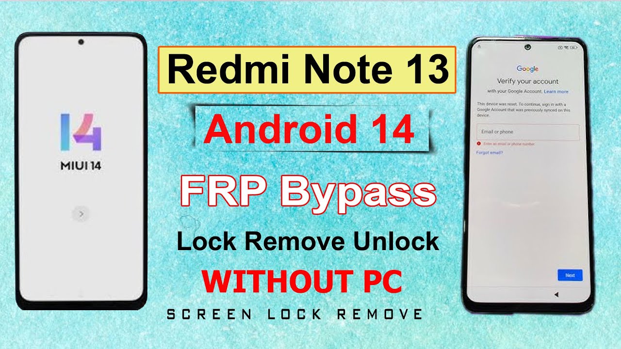Xiaomi HyperOS Note 13 frp bypass | Redmi (2312DRAABG) Xiaomi HyperOS Note 13 frp bypass | Redmi (2312DRAABG)