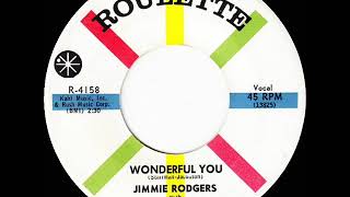 Watch Jimmie Rodgers Wonderful You video