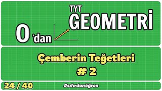 Çemberin Teğetleri 2 0 Dan Tyt Geometri Kampı 2440 Geometri