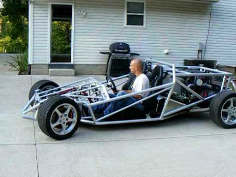 Ariel Atom Inspired V-8 Project Car - First Test Drive!