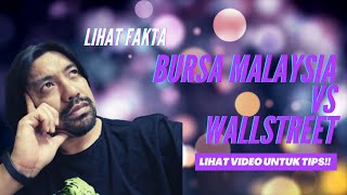Part 1🆕 Belajar saham global shariah bursa saham malaysia | Bursa VS Wallstreet