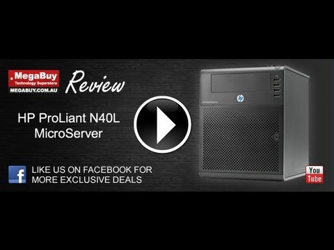 HP ProLiant N40L MicroServer Review