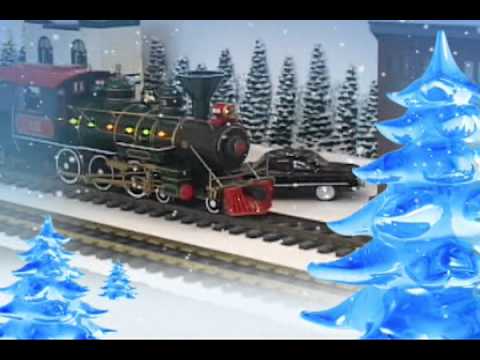  Train Music Video for Kids #1 | Cool Model Railroads | Santa - YouTube