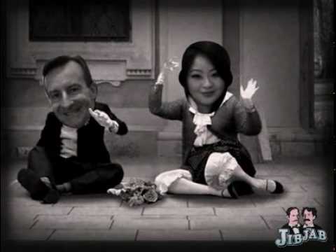 Julia Ling and I in our first film together, LOL. Just having a little fun.