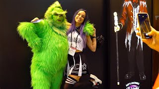 Grinch Costume at Halloween and Party Expo 2020 | Funny Costumes!
