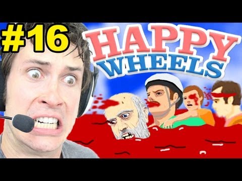 Watch Happy Wheels - SO MUCH BLOOD - Part 16