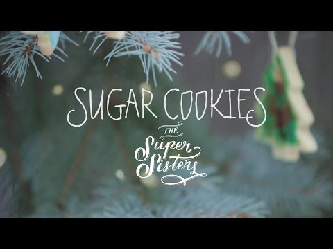 VIDEO : sugar cookies - sugar cookiesare one of the traditional christmas treats. i've been following the super sisters on instagram for a while now, and ...