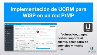 Implementación De Crm Unms Para Wisp En Un Red Ptmp Airmax