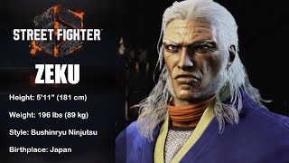 Street Fighter 6 - Zeku