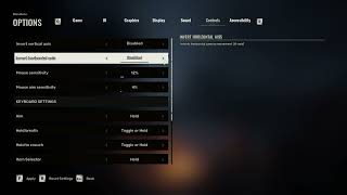 Customize Stalker 2 Controls Invert Horizontal Axis