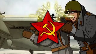The Red Army in the WW2 Animated edit - The Red Army Is the Strongest / Красная 