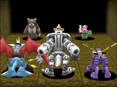 Digimon World 2 - RAM Domain Boss - Commander Damien