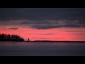 River, Sunset and Fisherman - Joki, iltarusko ja kalastaja