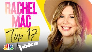 Rachel Mac Performs Kacey Musgraves Rainbow - The Voice Live Top 17 Performances 2021