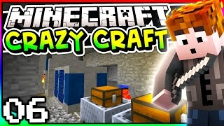 Minecraft: Crazy Craft 3.0 - Episode 6 - AUTO MINING TUNNEL BORE! (Railcraft Mod)