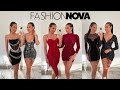 FASHION NOVA PARTY DRESSES TRY ON HAUL