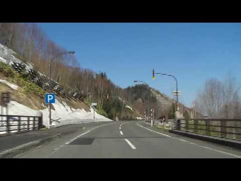 北海道道213号天人峡美瑛線 天人峡温泉～美瑛市街（Part2）[美瑛町]