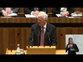 Frank Stronach - letzte Rede als Parlamentarier