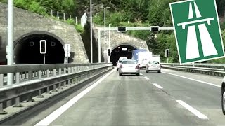 CH / A2 Driveway to the Gotthard Tunnel (Göschenen Portal)
