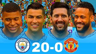 Fifa 26 - Manchester City - Neymar Mbappe Messi Ronaldo - 4K Video Ultra Hd 60Fps