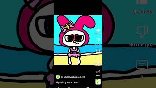 My Melody Has Farting On The Beach