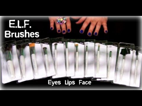  Makeup Reviews on Elf Cosmetics Professional Brushes Review