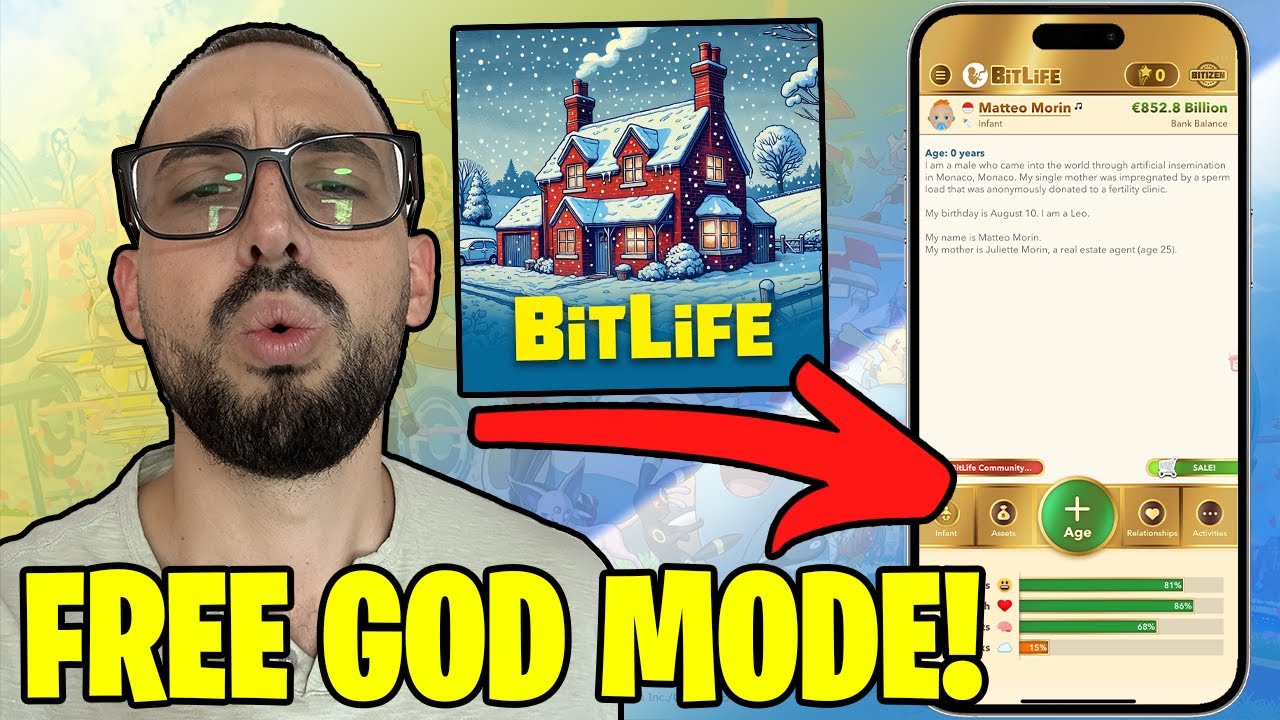 Bitlife MOD APK with Free God Mode and Bitizen – How to Bitlife MOD APK with Free God Mode and Bitizen – How to