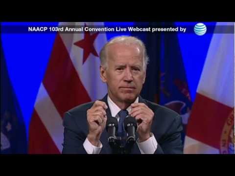 ... Joe Biden addresses the 103rd NAACP Annual Convention in Houston Texas. ... Joe Biden addresses the 103rd NAACP Annual Convention in Houston Texas.