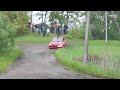 Rally "Vilnius 2013" mistakes and crash