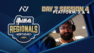 2025 Usa Powerlifting Northeast Regionals - Day 2, Session 4, Platforms 3&4