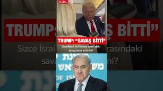 Gazzedeki Durumu Soran Muhabire Trumpın Yanıtı Savaş Bitti Anlıyor Musun?