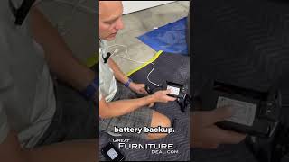 Power Recliner Power Supply And Lithium Rechargeable Battery Options. Eliminate The Wires