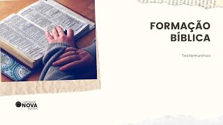 ✝️ Olha o que Ele fez comigo- Testemunhos - Formação Bíblica | Comunidade Nova Montreal #cultoonline