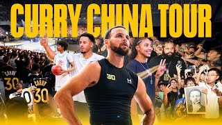 Stephen Curry Brings Curry Camp To China, First Ever Curry Con With Azzi Fudd & Seth Curry
