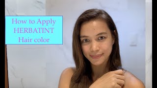 How To Apply Herbatint Hair Color