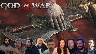 God Of War 2018 - Yayıncıların Blades Of Chaos Sahnesine Tepkileri
