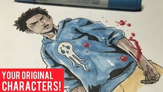 Drawing Your Original Characters: Blood Boy Ep. 8