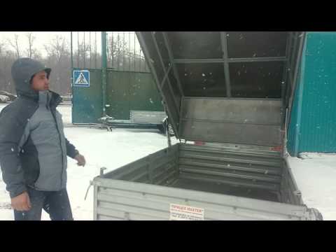 Крышка для прицепа мзса своими руками