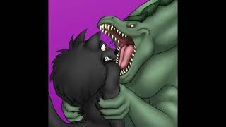 Lizard Vore Wolf