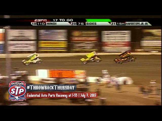 #ThrowbackThursday: World of Outlaws Sprint Car 2007 Federated Auto Parts Raceway at I-55