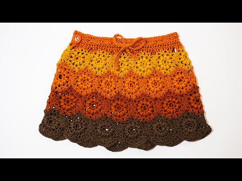 Как связать детскую юбку крючком Как связать детскую юбку крючком