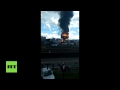 Raging Inferno: Firefighters tackle chemical plant blaze in Brazil