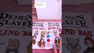 demon slayer blind bag 6 ❤️ #anime #demonslayer #diy #papercraft #craft #blindba