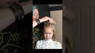 Two Buns At Home Kids Hairstyle Tips with Lindsey Phelps | Aveda